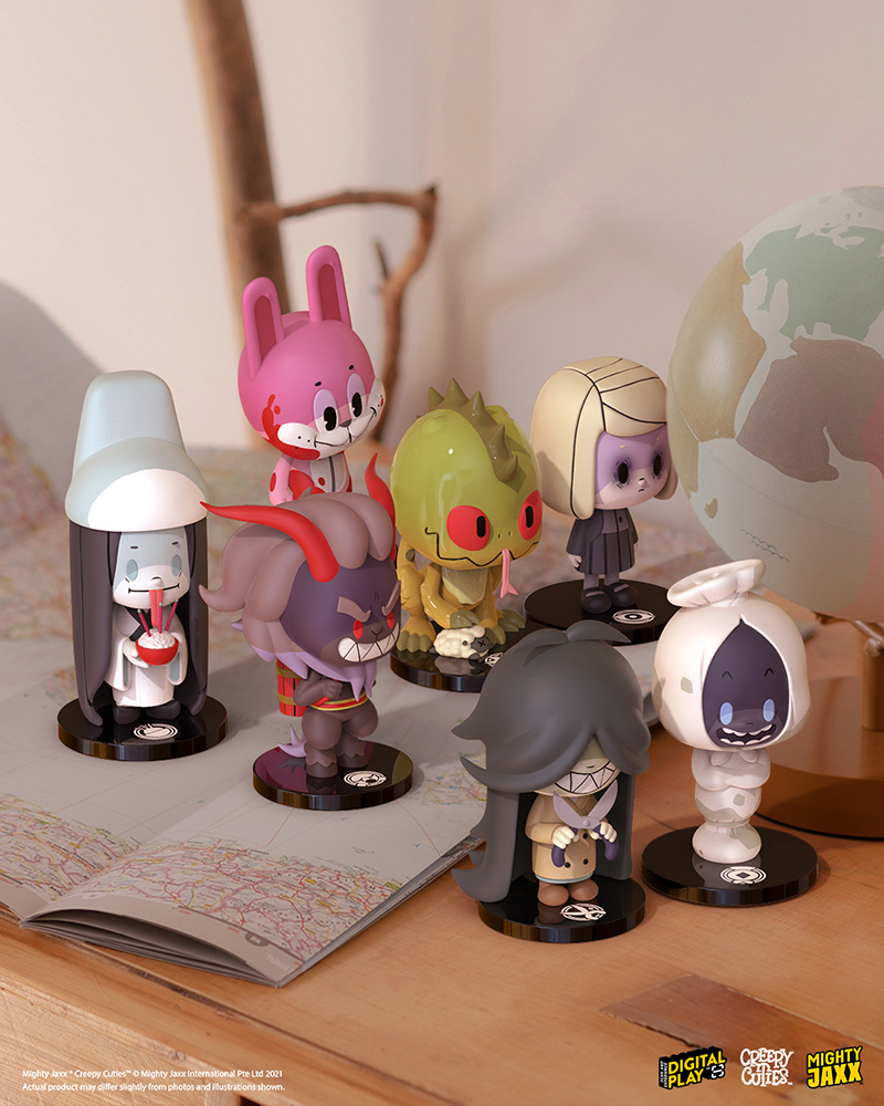 Creepy Cuties Blind Box By Mightyjaxx | Ultra Tokyo Connection